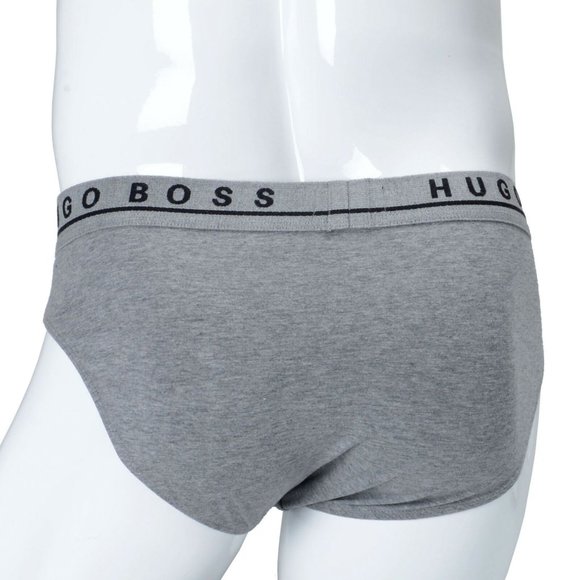 Hugo Boss Men's Gray Stretch Briefs US M IT M - Picture 4 of 6